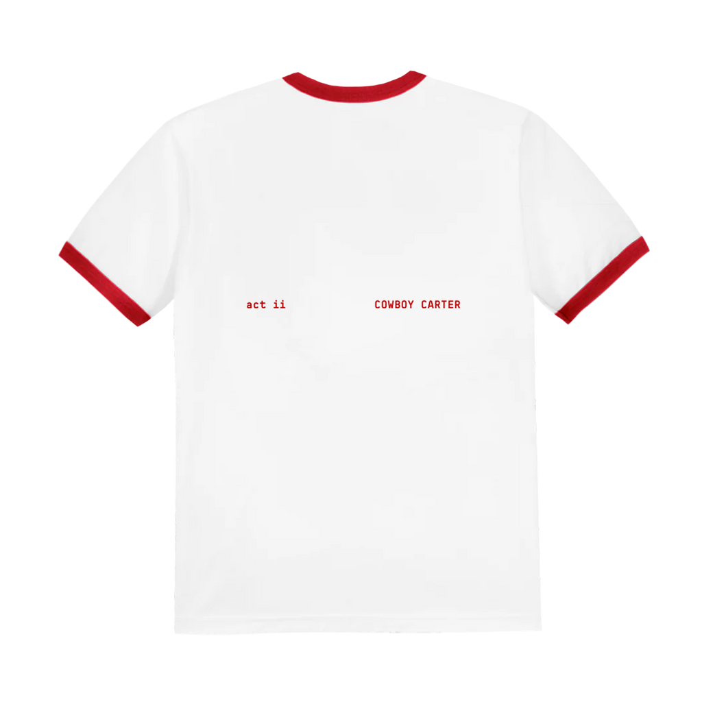 COWBOY CARTER LIMITED EDITION EXCLUSIVE COVER CD MERCH BUNDLE (RED)