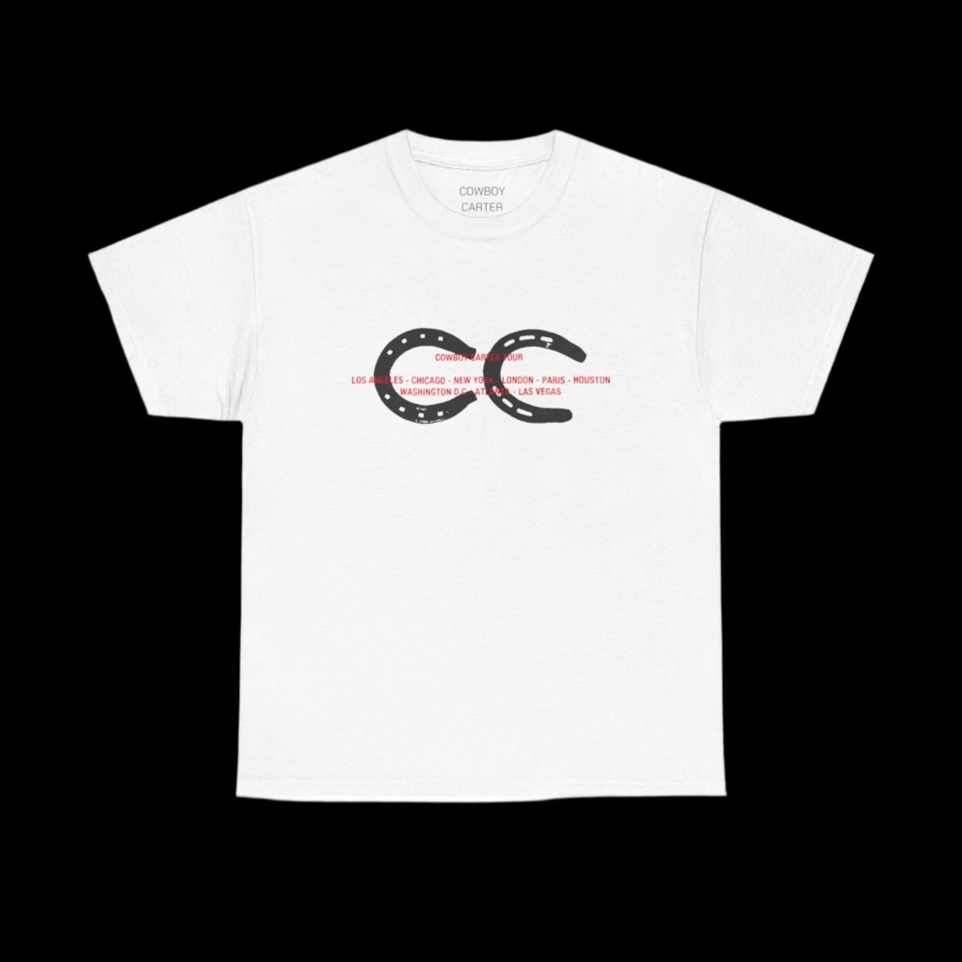 Beyonce Merch - Cowboy Carter CC Tour Dates White