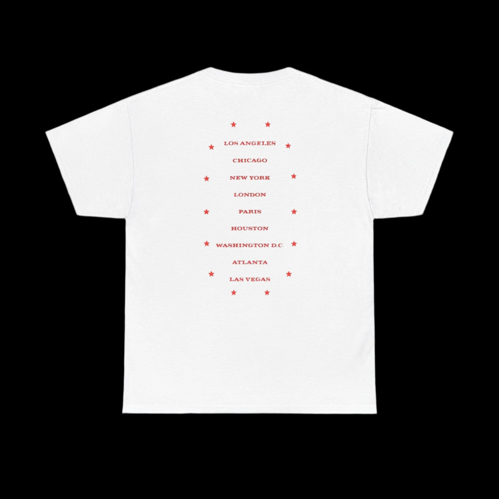 Beyonce Merch - Cowboy Carter Banjo White Tour Tee