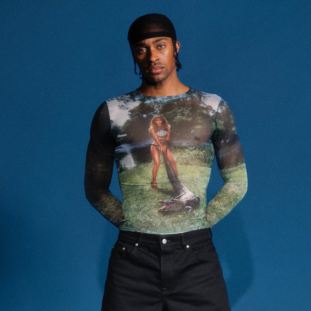 DELUXE MESH TEE - image 2