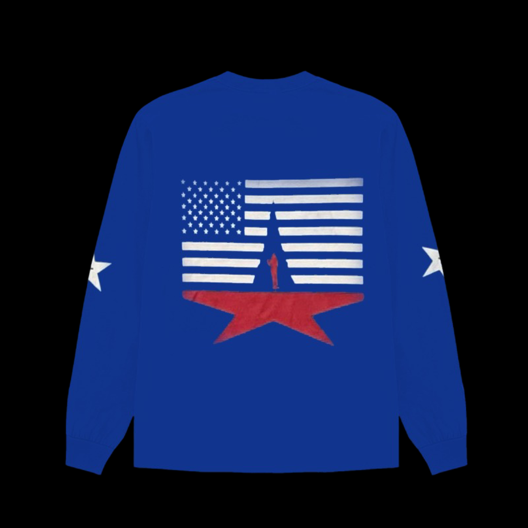 Beyonce Merch - Cowboy Carter Blue Rodeo Signature Longsleeve