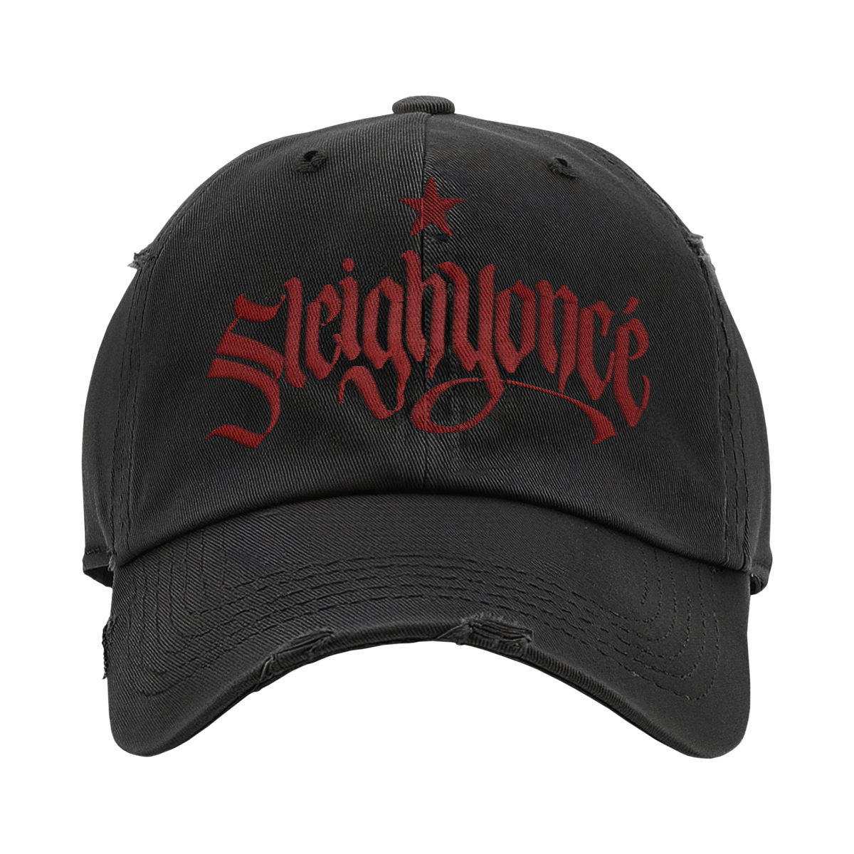 SLEIGHYONCÉ DISTRESSED HAT