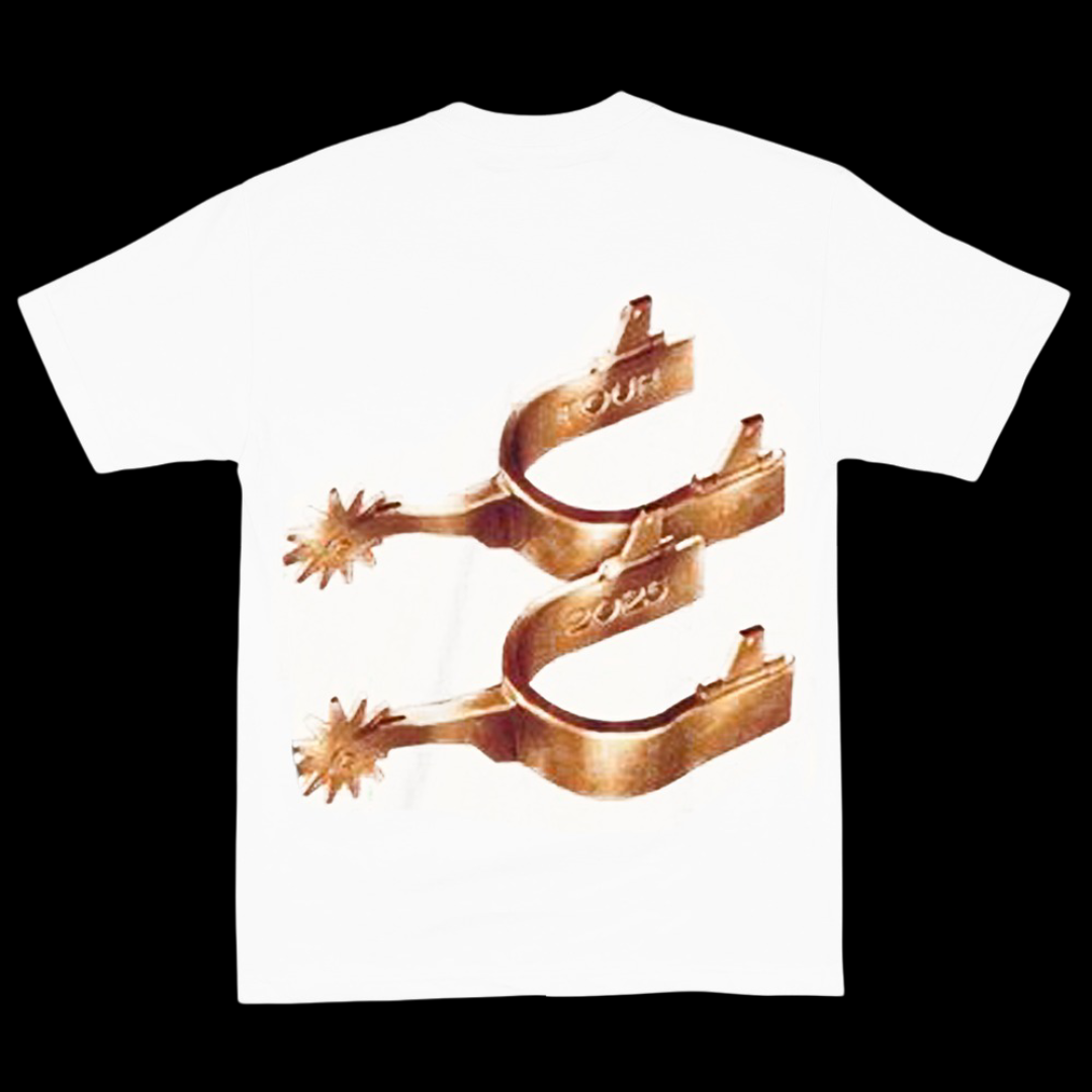 Beyonce Merch - Cowboy Carter Queen Bey White Tee