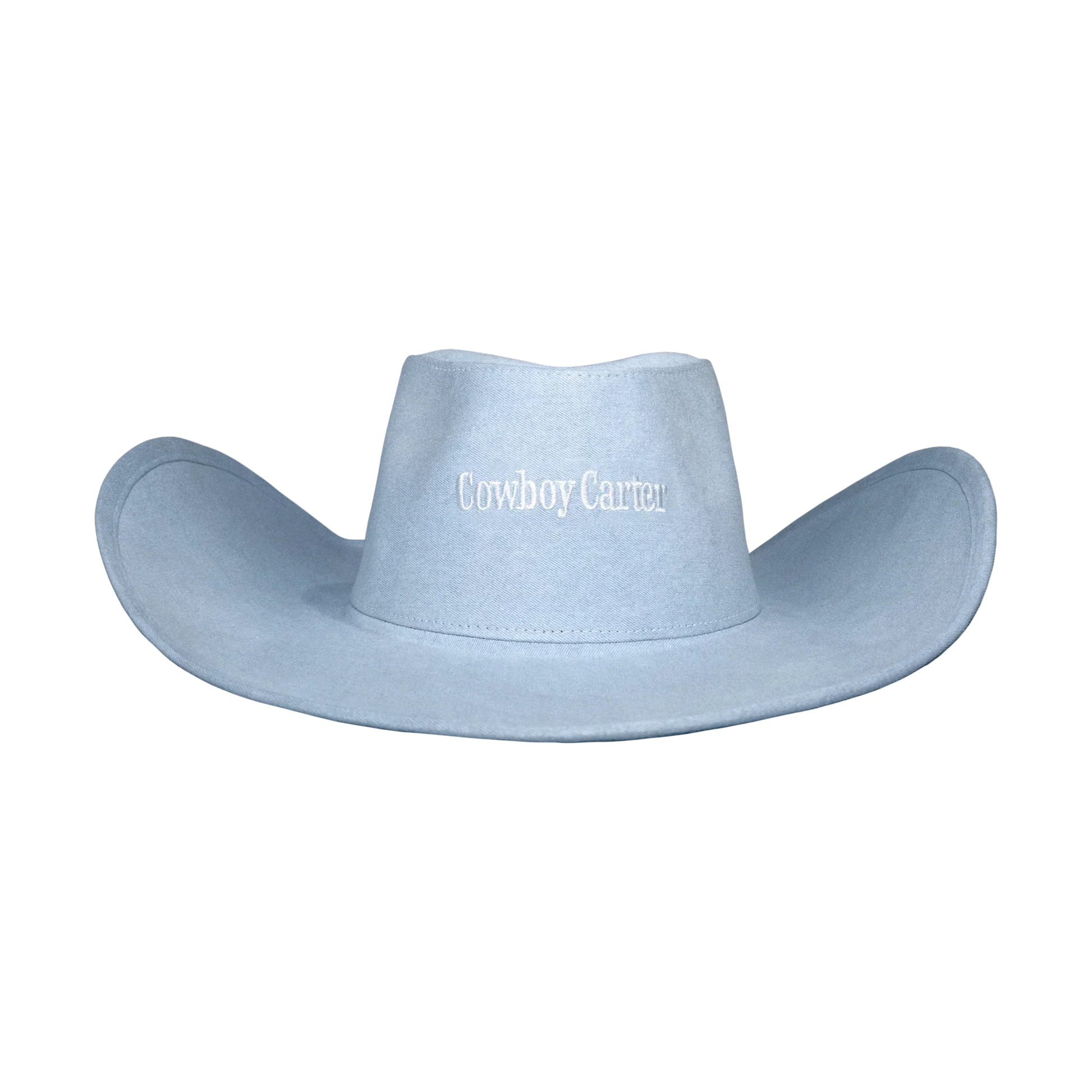 COWBOY CARTER DENIM COWBOY HAT