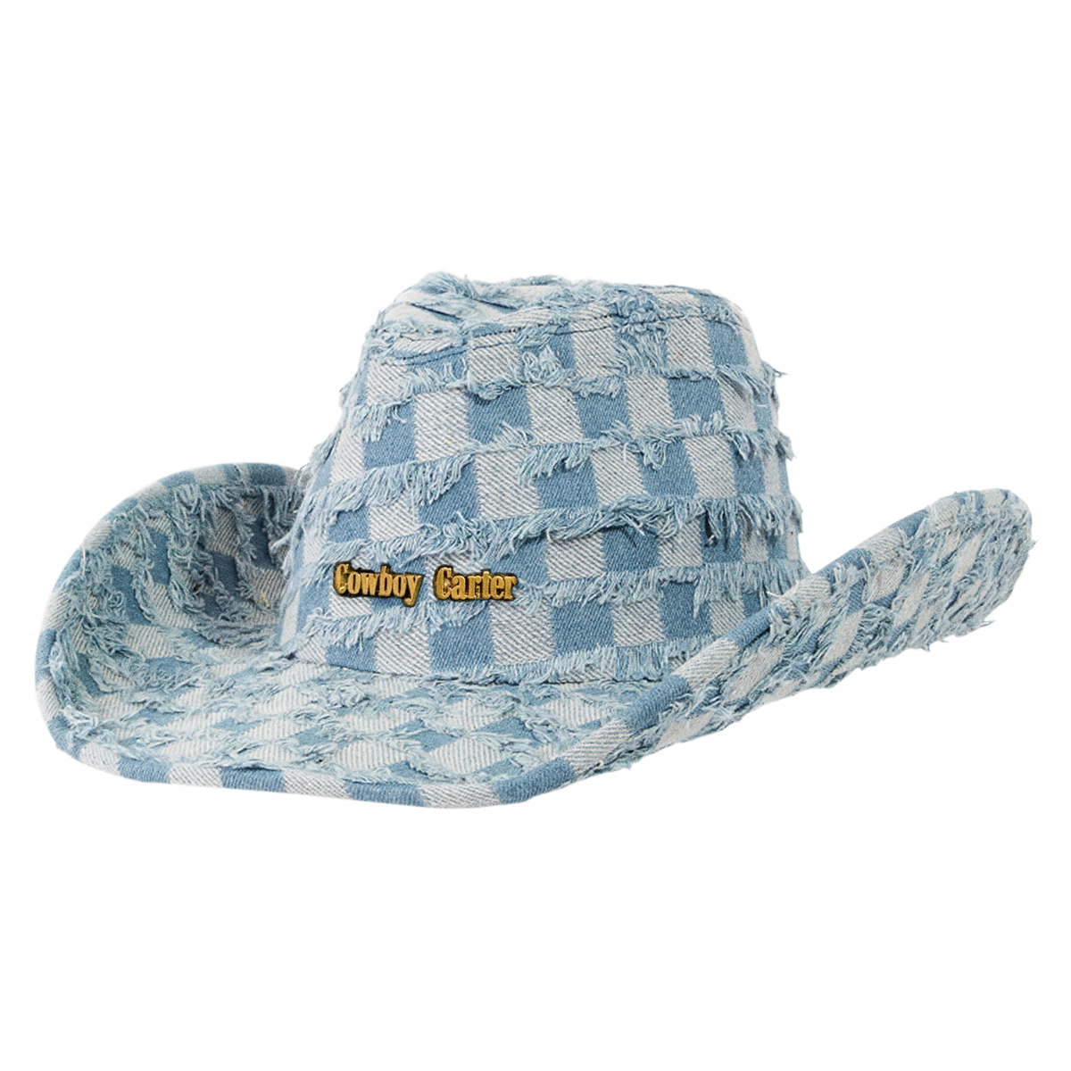 DENIM COWBOY HAT
