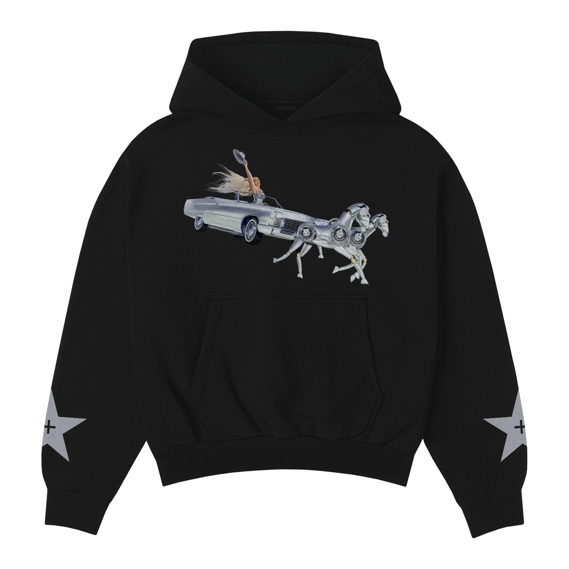 Beyonce Silver Sleigh Hoodie – Limited Edition Holiday Merch