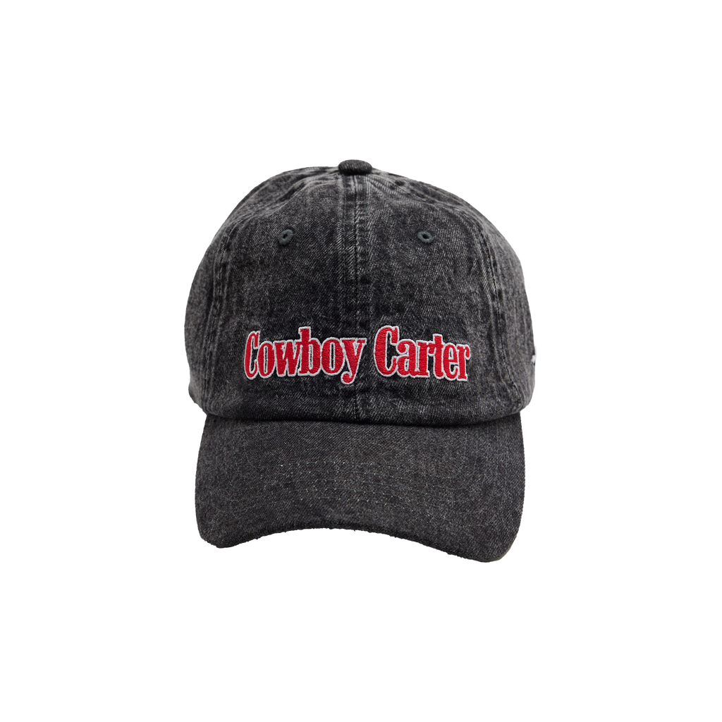 COWBOY CARTER GREY DENIM CAP