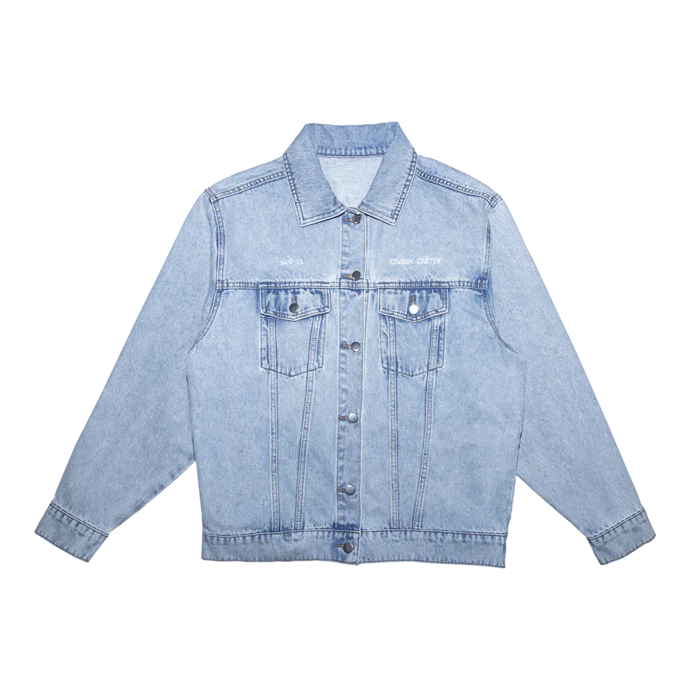 COWBOY CARTER DENIM JACKET