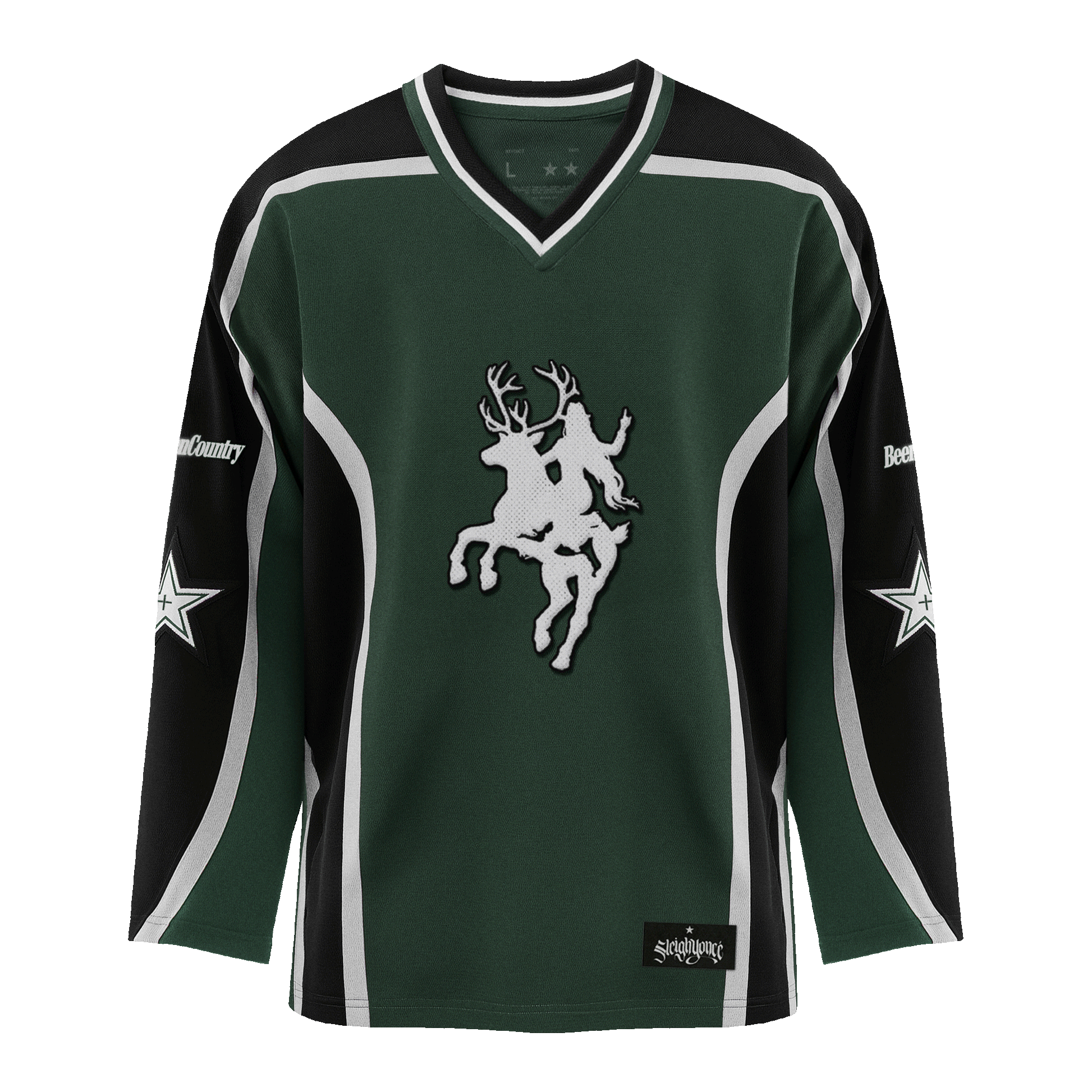 COWBOY CARTER HOCKEY JERSEY - GREEN
