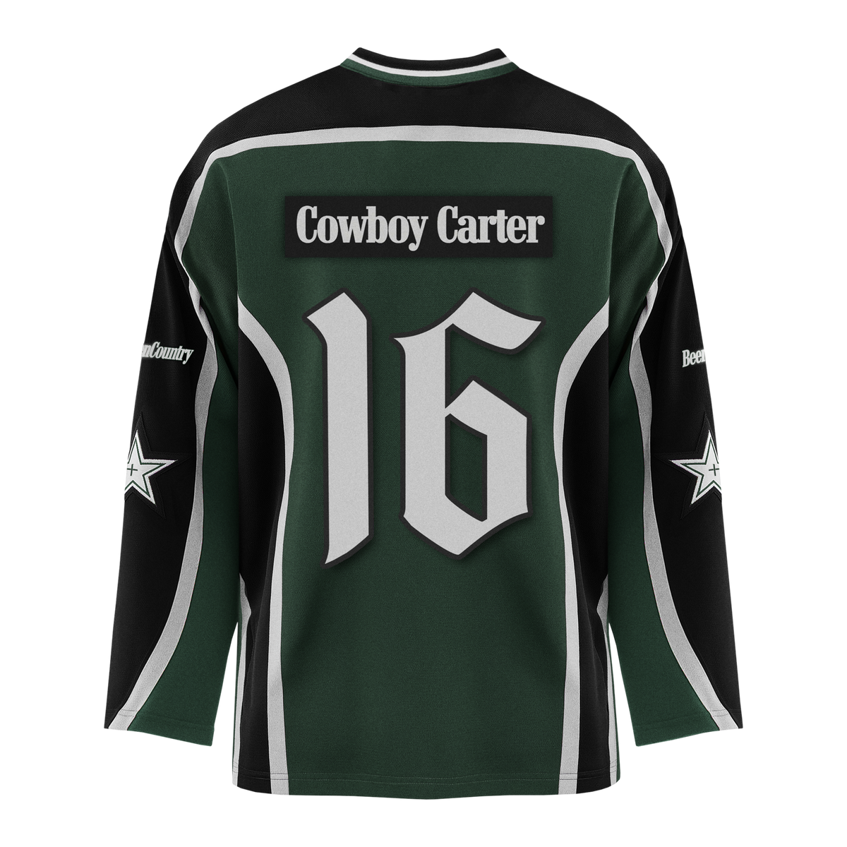 COWBOY CARTER HOCKEY JERSEY - GREEN - image 3