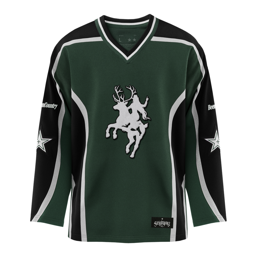 COWBOY CARTER HOCKEY JERSEY - GREEN - image 2