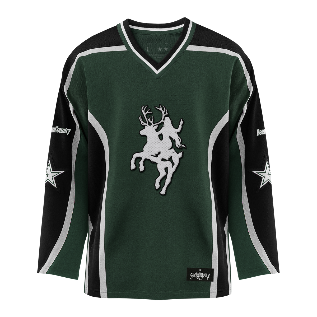 COWBOY CARTER HOCKEY JERSEY - GREEN - image 2