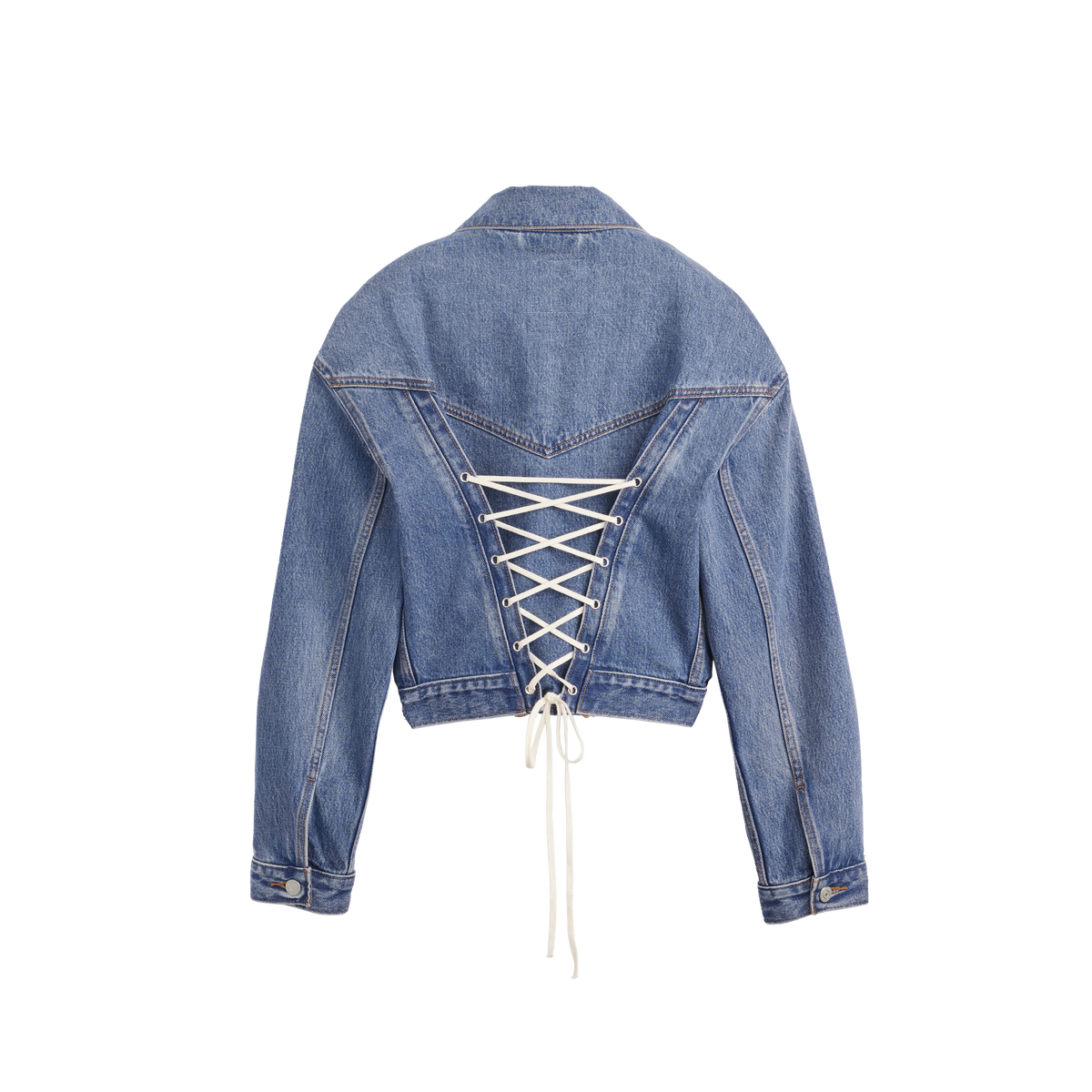 BEYONCÉ X LEVI'S® '90S SHRUNKEN TRUCKER LACED UP - image 2