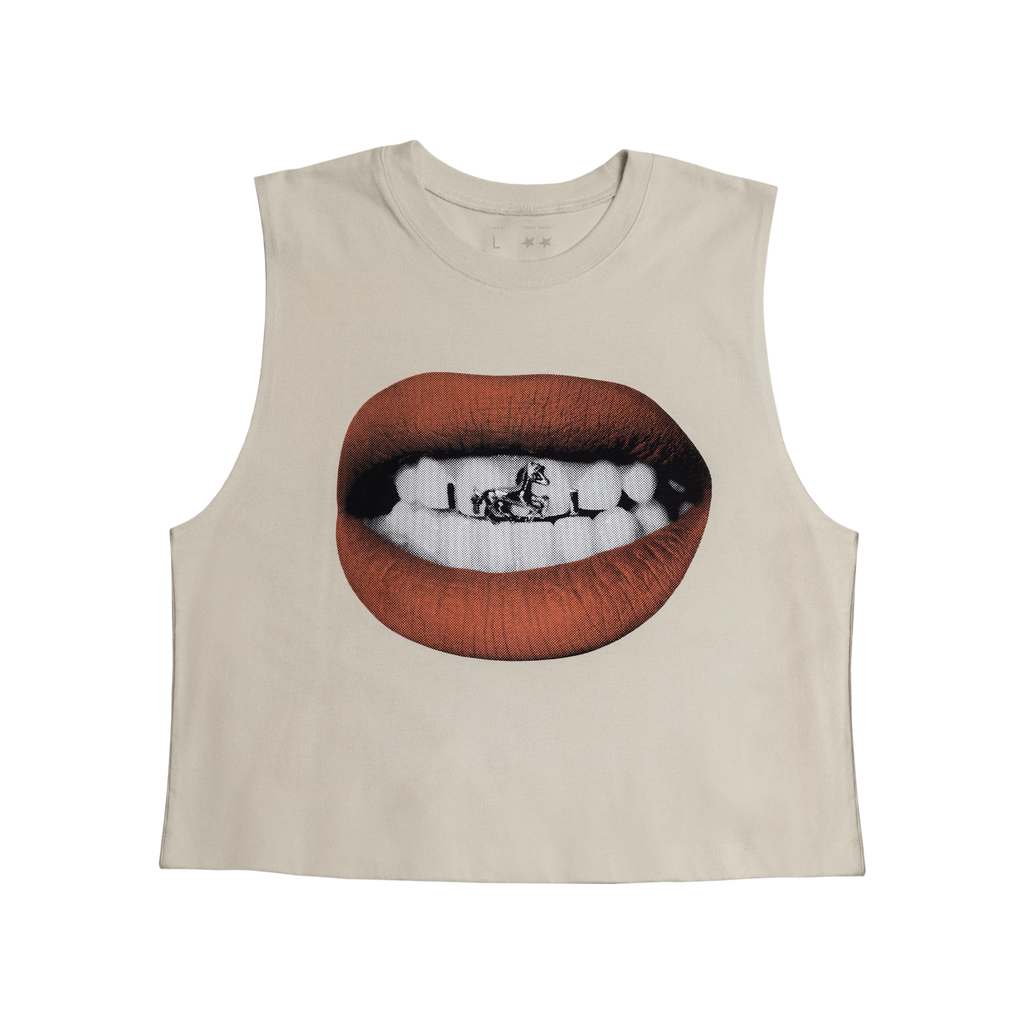 LIPS CROP TANK