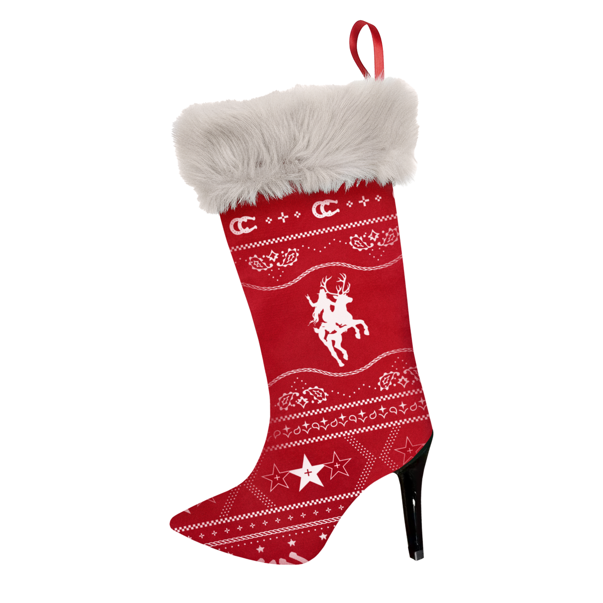 BEEN COUNTRY HEEL STOCKING