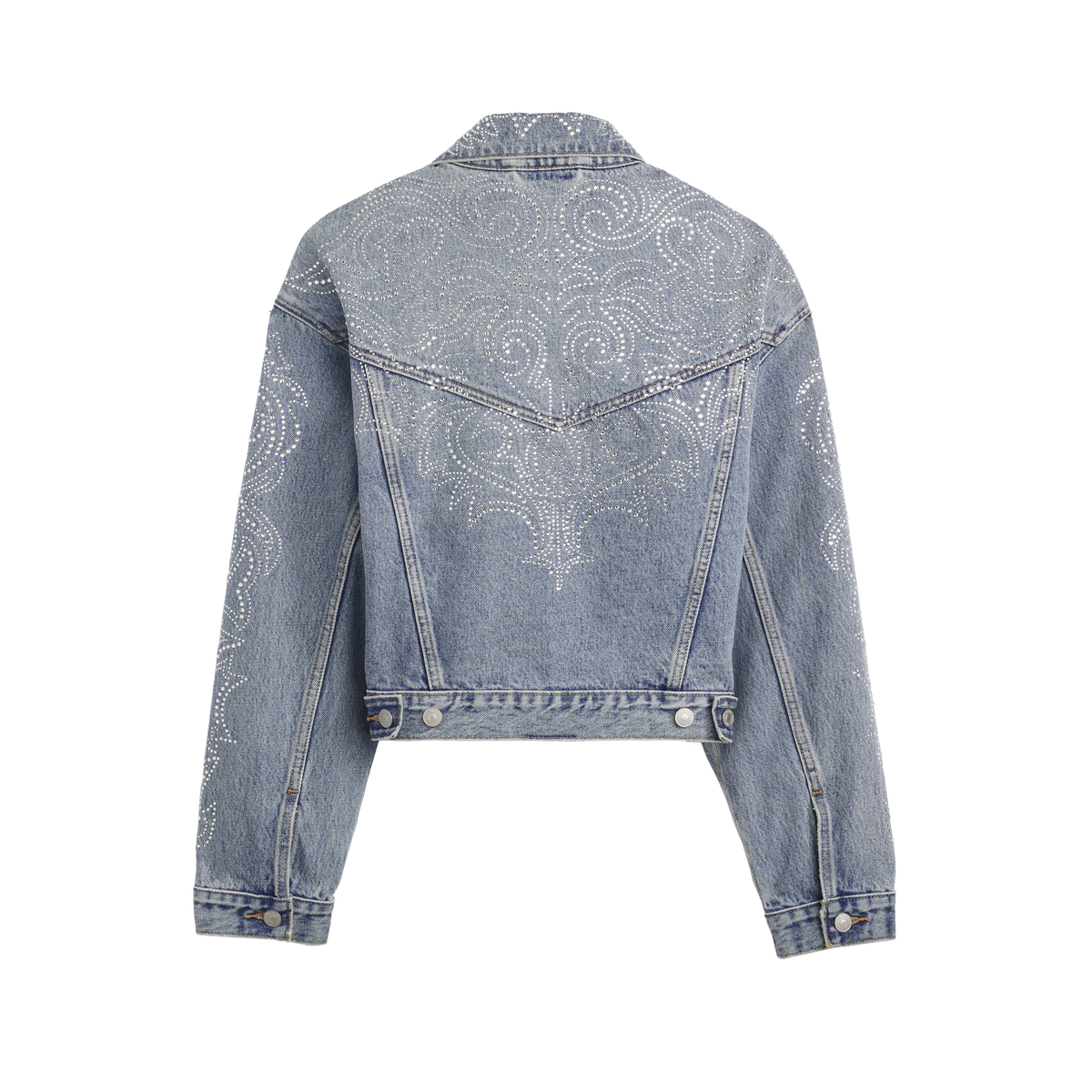 BEYONCÉ X LEVI'S® '90S SHRUNKEN TRUCKER WESTERN CRYSTAL - image 2