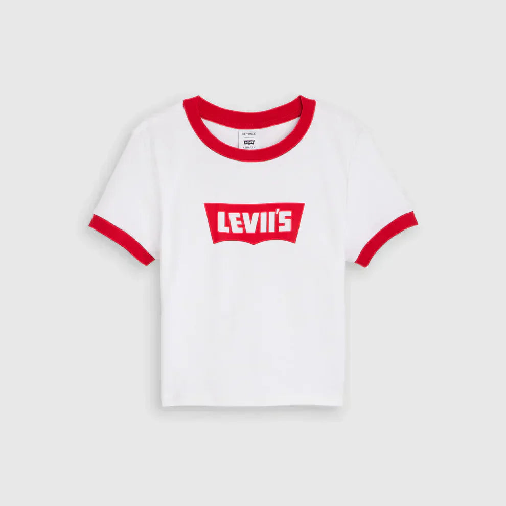 BEYONCÉ X LEVI'S® GRAPHIC ESSENTIAL SPORTY RINGER TEE