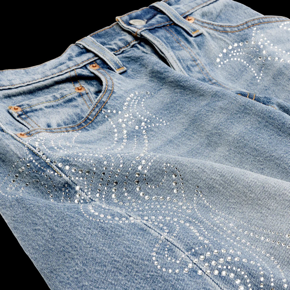 BEYONCÉ X LEVI’S® 501® CURVE WESTERN CRYSTAL
