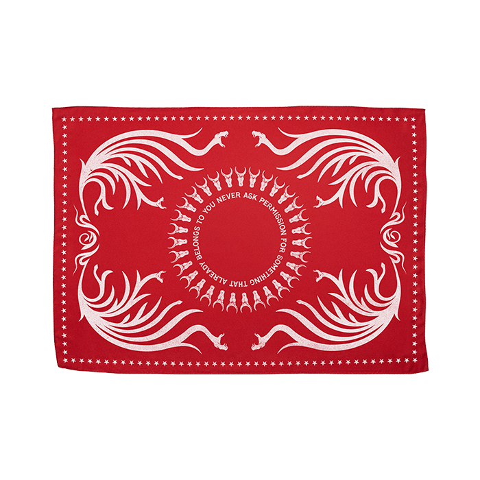 COWBOY CARTER TOUR RED BANDANA - image 2