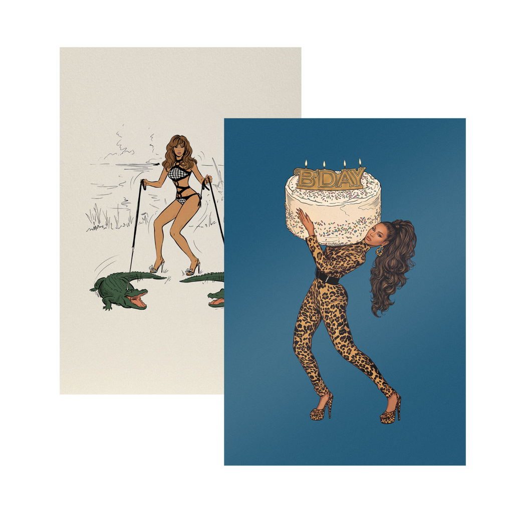 B'DAY CARD SET - image 2