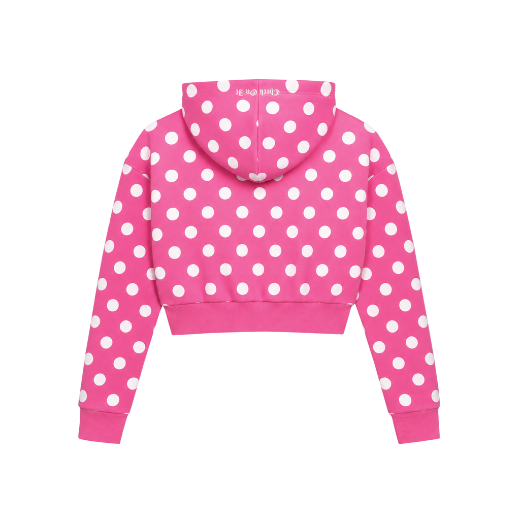 CHECK ON IT HOODIE - PINK - image 4