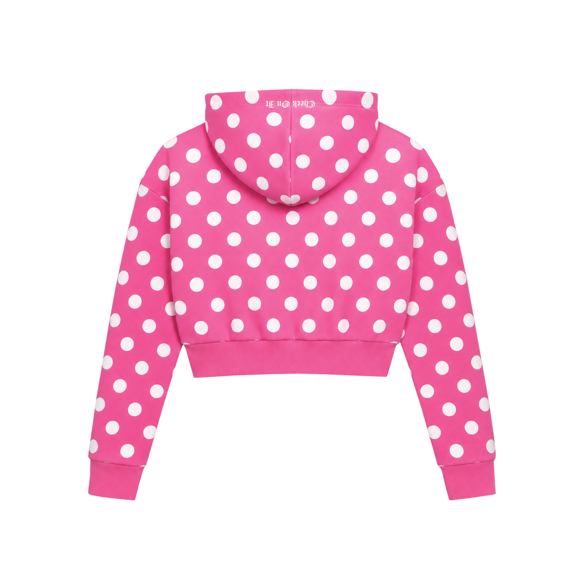 CHECK ON IT HOODIE - PINK - image 4