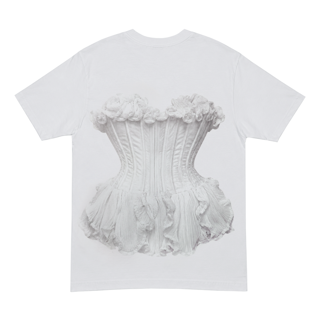 FLAWS AND ALL - WHITE TEE - image 5