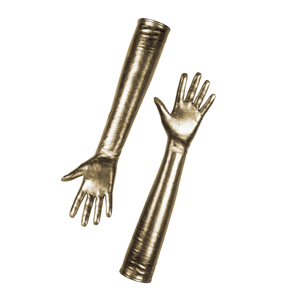 FREAKUM DRESS & GLOVES SET - GOLD - image 5