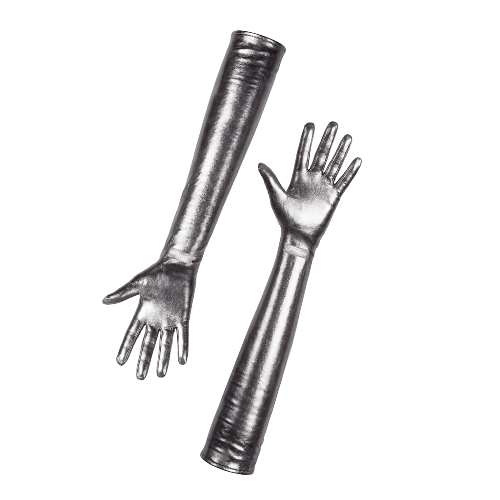 FREAKUM DRESS & GLOVES SET - SILVER - image 4